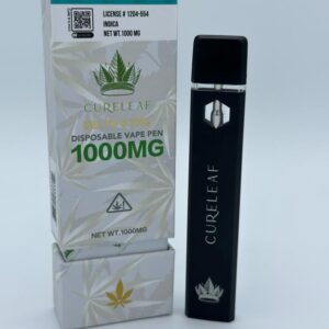 DELTA 8 THC DISPOSABLE VAPE PEN(BUBBLE GUM GELATO) 1000MG