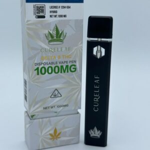 DELTA 8 THC DISPOSABLE VAPE PEN(COOKIES & CREAM) 1000MG