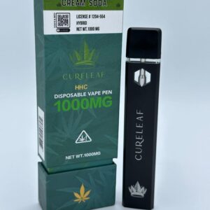 HHC DISPOSABLE VAPE PEN(CREAM SODA) 1000MG