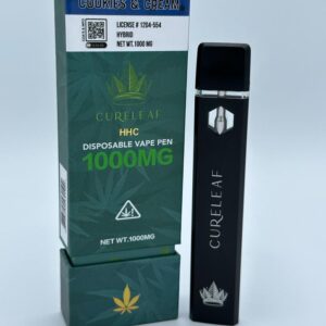 HHC DISPOSABLE VAPE PEN(COOKIES & CREAM) 1000MG