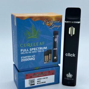 DELTA 10/ HHC/ THC-O FULL SPECTRUM(BAGMAN OG) STARTER KIT 2000MG