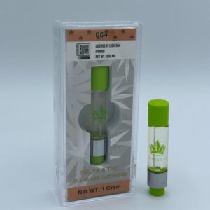 DELTA 8 THC GG4 FULL GLASS CARTRIDGE 1GRAM