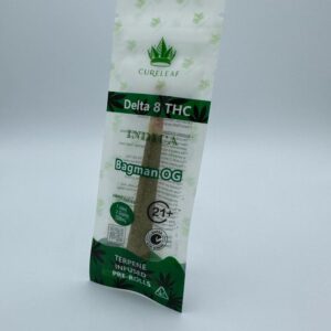 DELTA 8 THC PRE ROLLS BAGMAN OG 750MG