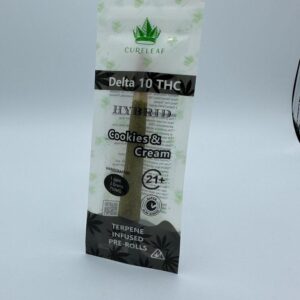 DELTA 10 THC PRE ROLLS COOKIES & CREAM 750MG